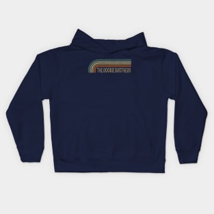 The Doobie Brothers Retro Stripes Kids Hoodie